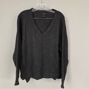 Rachel Zoe Dark Gray Sweater Size XL
